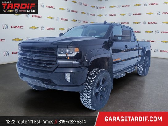 CHEVROLET SILVERADO 1500 4RM, EMP. COURT, CABINE 2018 2018 Noir