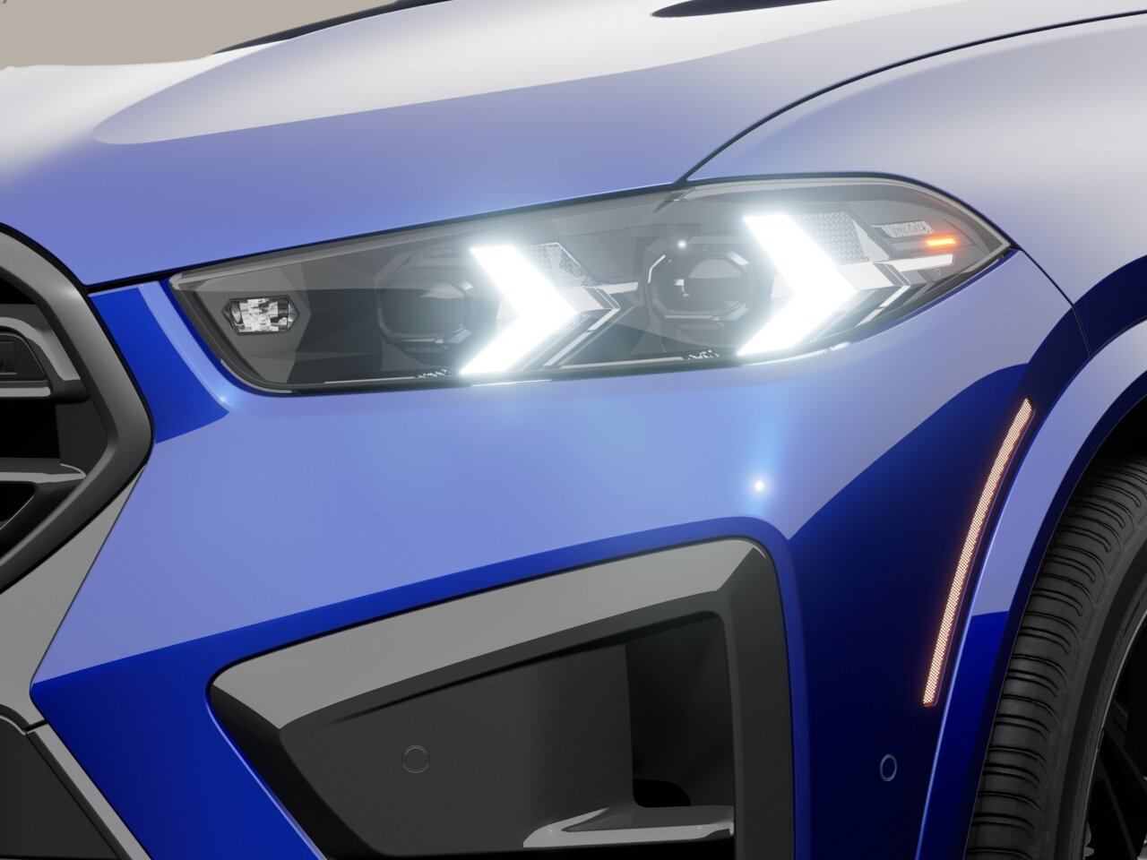 2026 BMW X5 M Competition Marina Bay Blue Metallic Blainville - photo #5