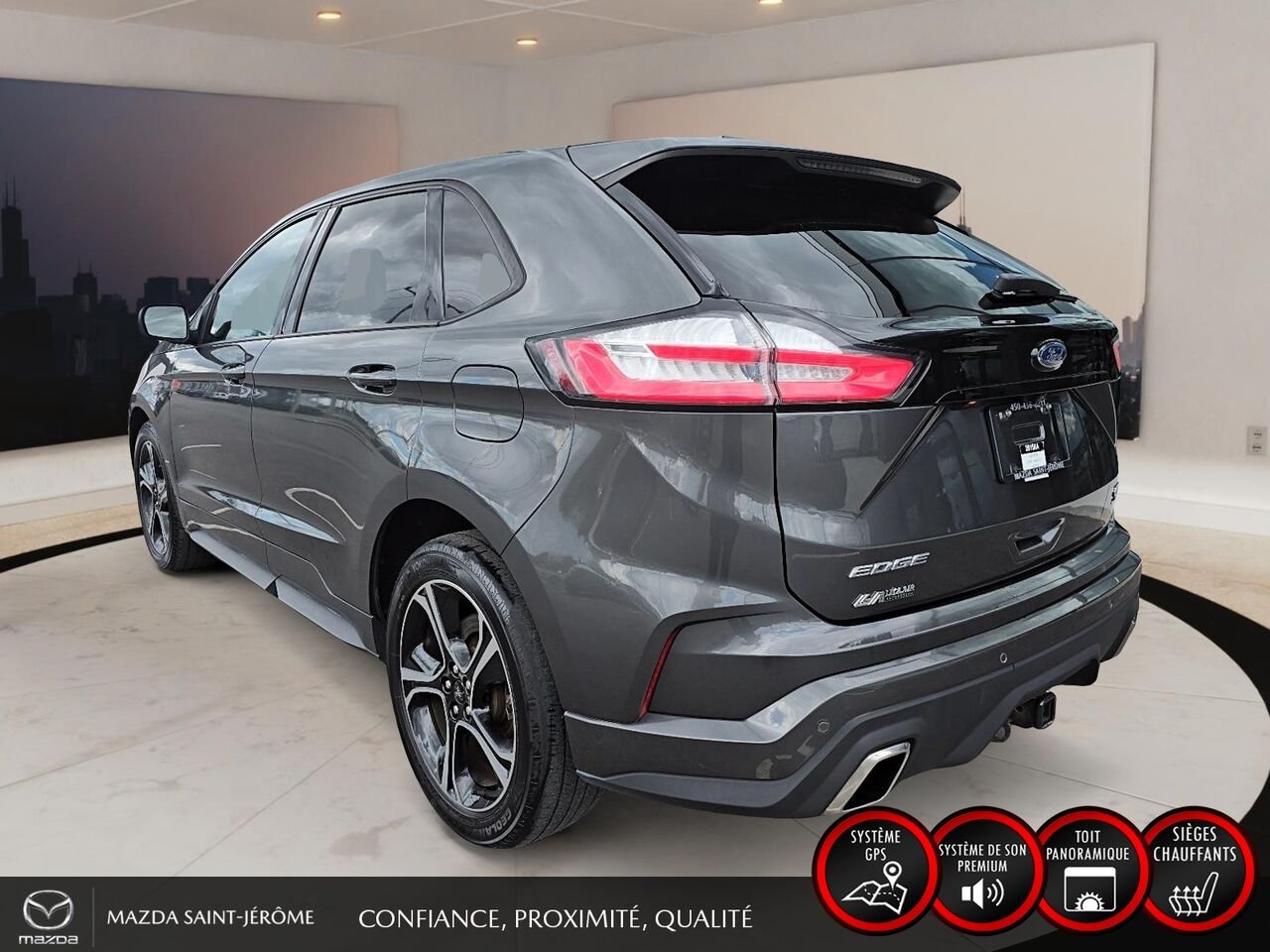 2020 Ford Edge Grey Saint-Jérôme - photo #10
