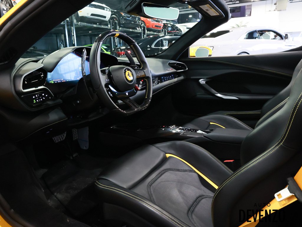Ferrari 296 GTS 2024 Jaune Saint-Eustache - photo #14