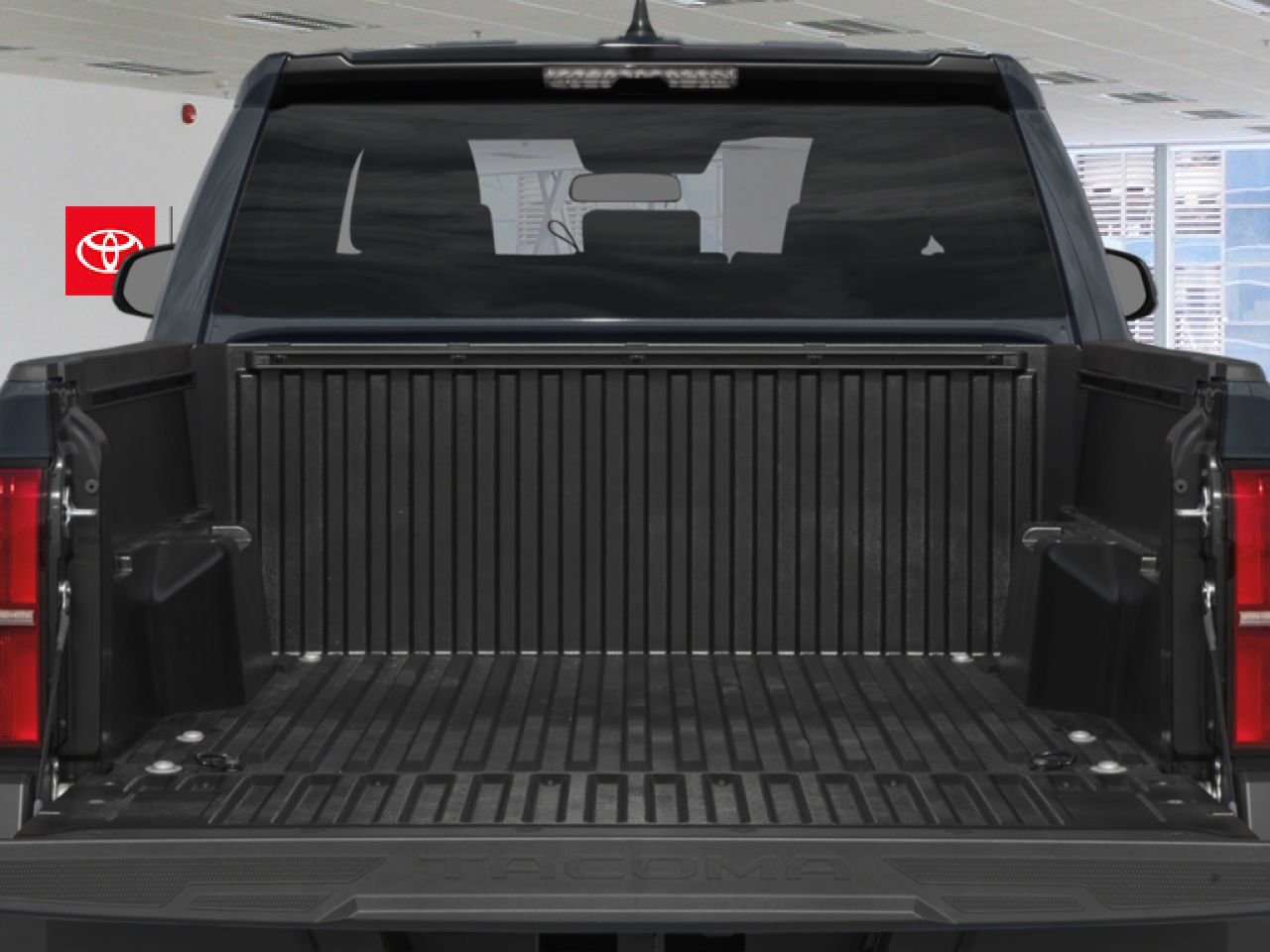 2026 TOYOTA Tacoma 14” Toyota Multimedia + Panoramic View Monitor + Trailer Backup Guide with Straight Path Assist + Softex Seats + Ventilated Front Seats + Drive Connect (3-year Trial) + Cast Aluminum Running Boards Black Mississauga - photo #6