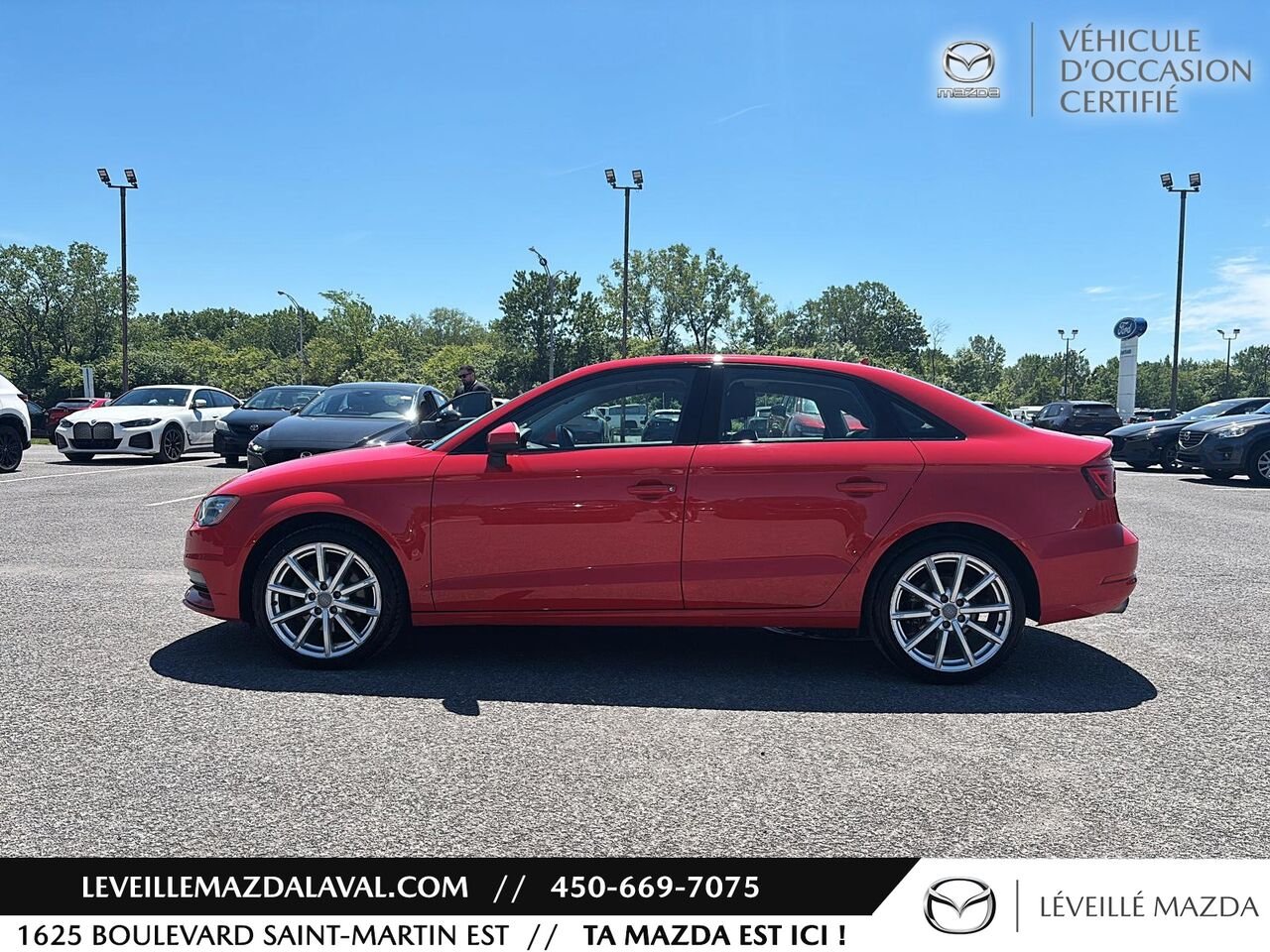 2015 Audi A3 2.0T Progressiv quattro berline 4 portes Red Laval - photo #7