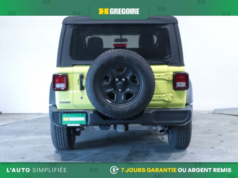 Jeep Wrangler 2023 Jaune Laval - photo #7