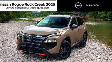 Nissan Rogue 2026 à Baie-Comeau — Le VUS conçu pour votre quotidien