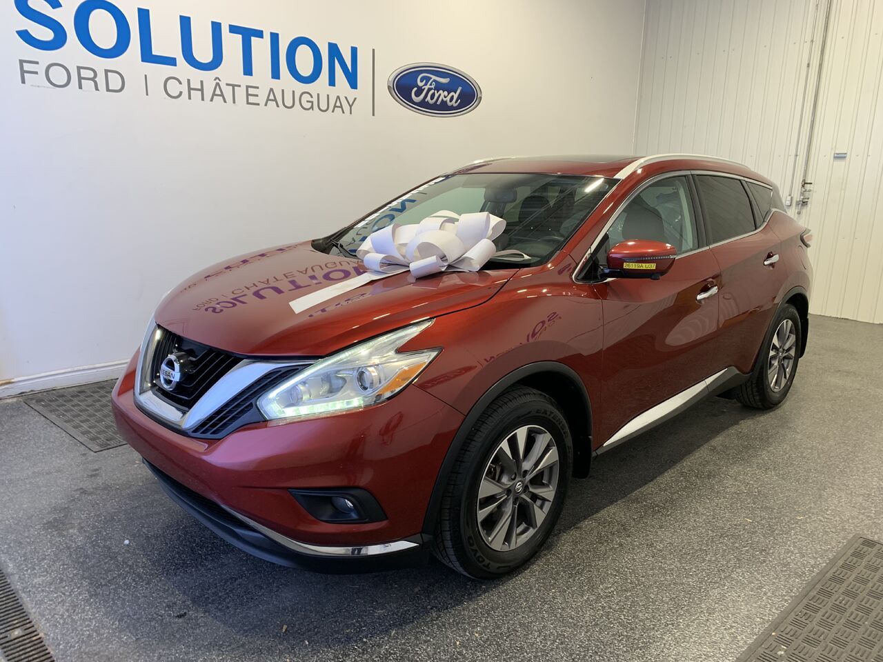 Red 2017 Nissan Murano SUV / Crossover All-Wheel Drive Automatic