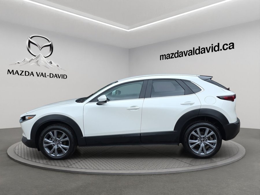 Mazda CX-30 GS TI, AWD, Bluetooth, Navigation, commande audio au volant 2024 Blanc
