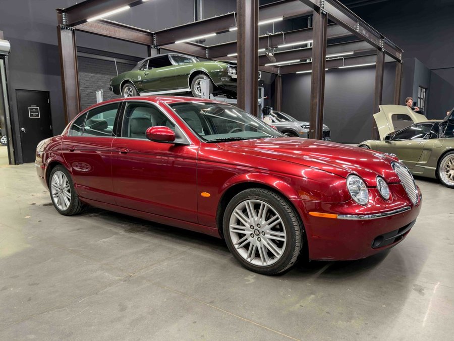 2006 Jaguar S-TYPE 2006 Radiance Red Metallic