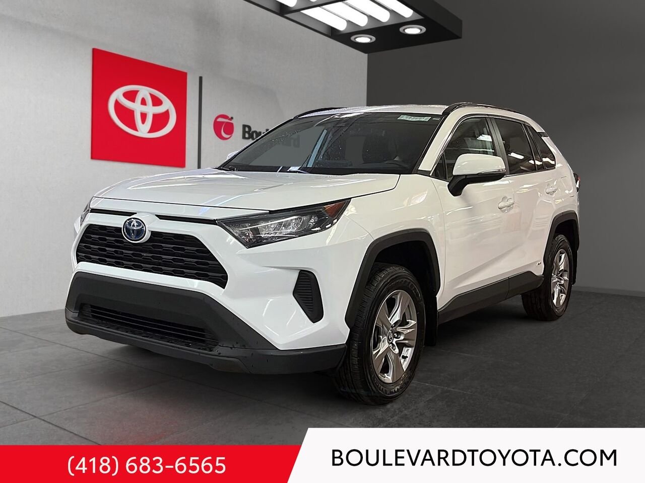 Toyota RAV4 99866A-148 | LE, HYBRIDE, AWD 2022 Blanc Québec - photo #0