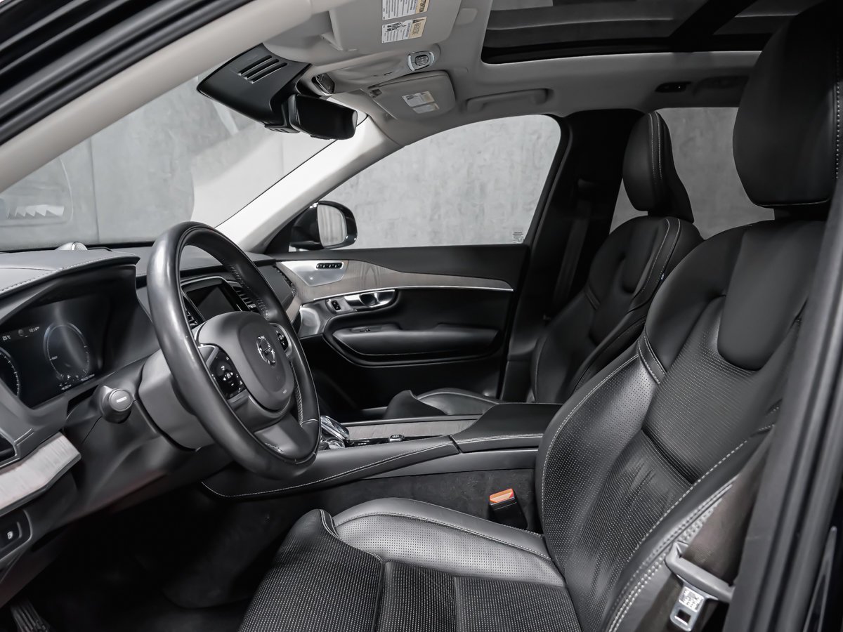 Volvo XC90 Recharge T8 INSCRIPTION CLIMAT ADVANCED BOWERS 2022 Noir Montréal - photo #12