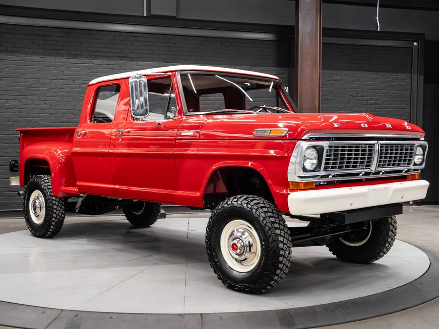1970 Ford F-250 1970 Red