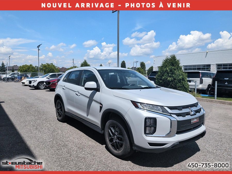 Mitsubishi RVR ES S-AWC-BANC CHAUFFANT-CAMERA DE RECUL-CARPLAY/ANDROID AUTO 2023 Blanc
