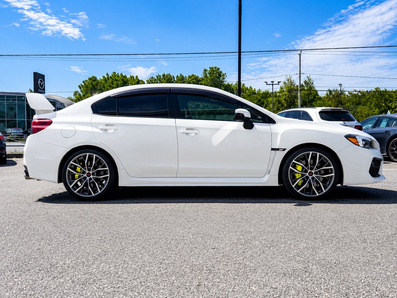 Subaru WRX STi 2020 Blanc Granby - photo #7