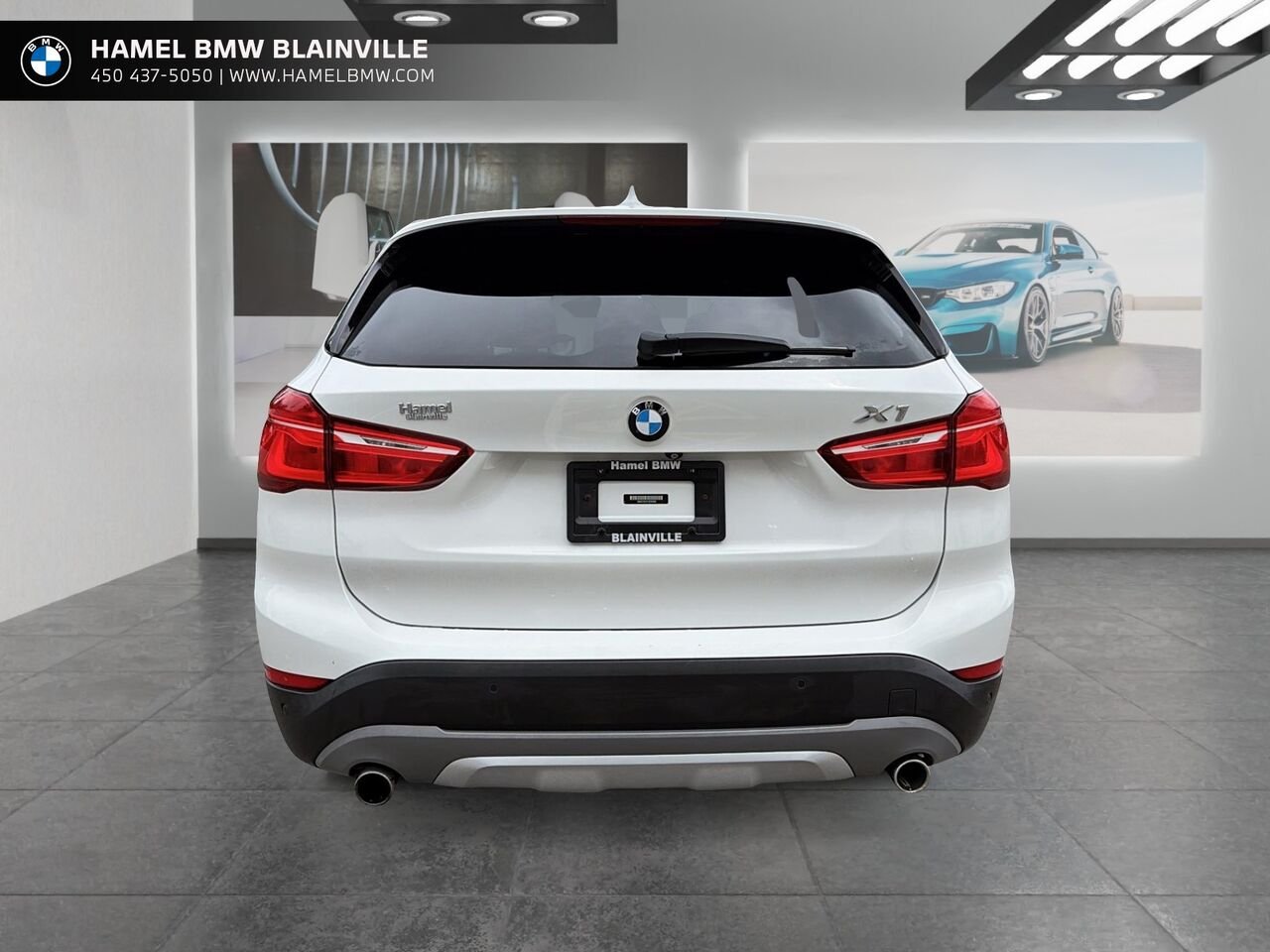 2018 BMW X1 xDrive28i véhicule d'activités sportives White Blainville - photo #2
