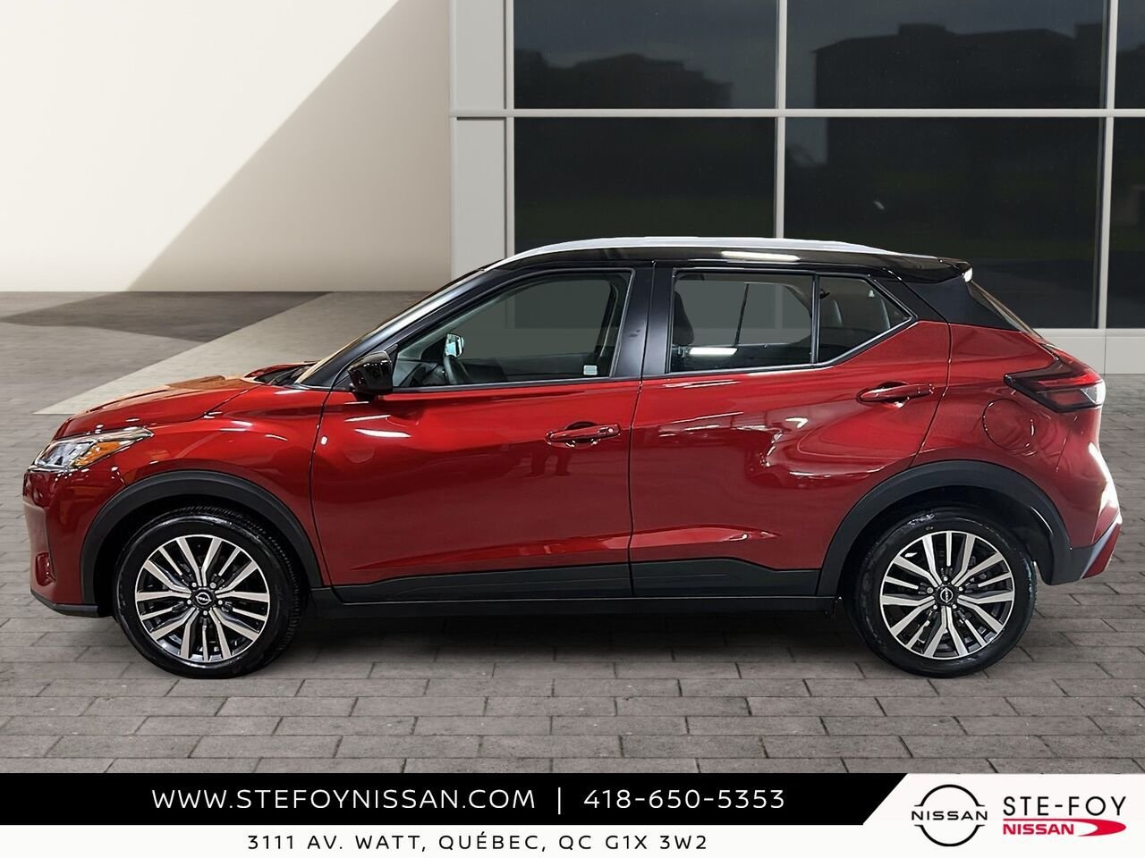 Nissan Kicks SV TA 2024 Rouge Ste-Foy - photo #4