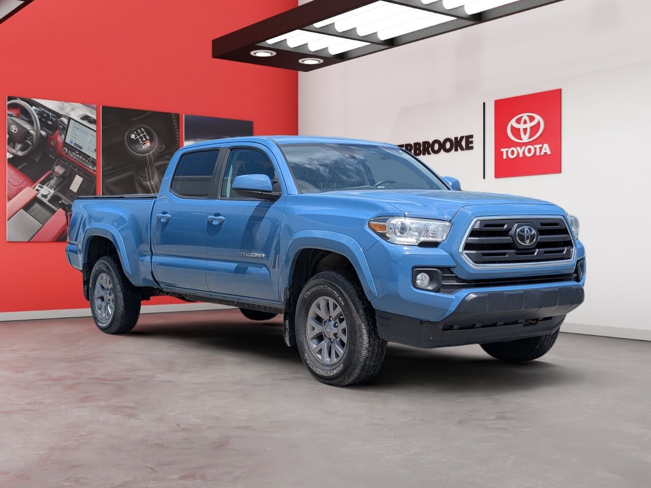Toyota Tacoma SR5/SIÈGES CHAUFFANTS/CAMÉRA DE RECUL/BLUETOOTH/AC 2019 Bleu Sherbrooke - photo #4
