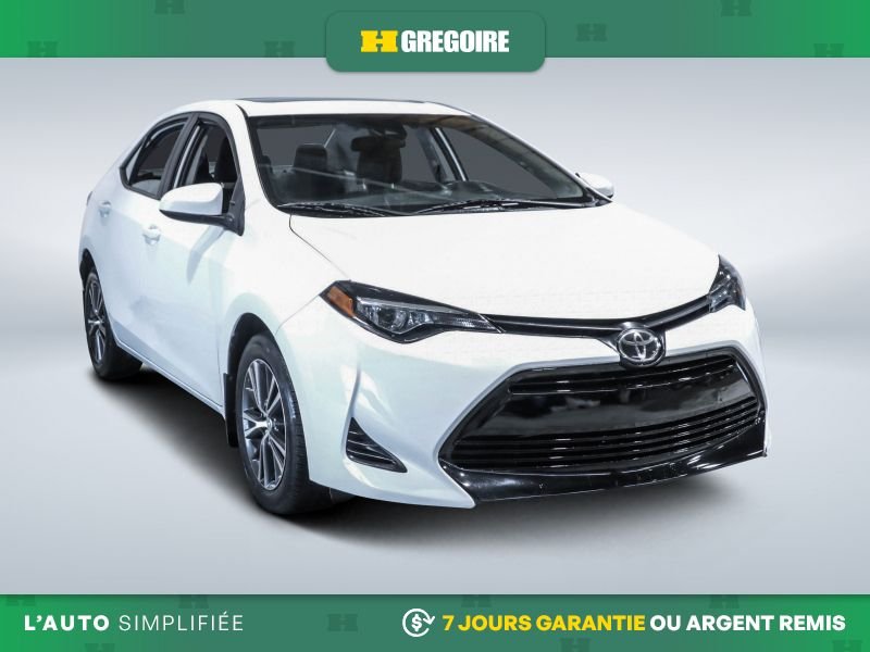 Toyota Corolla 2019 Blanc Saint-Eustache - photo #0