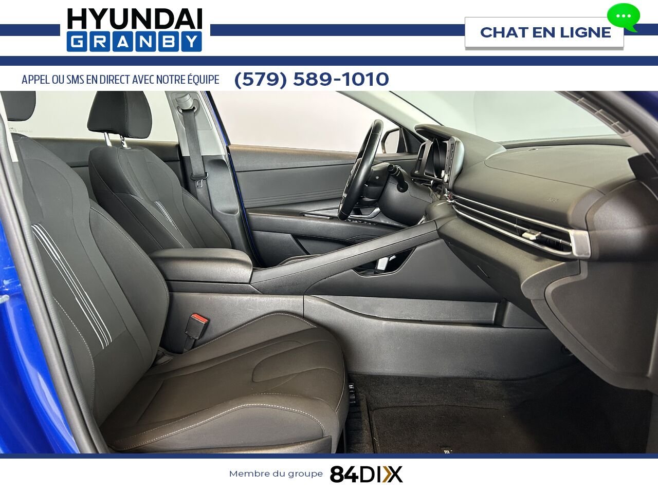 Hyundai Elantra 2021 Bleu Granby - photo #21