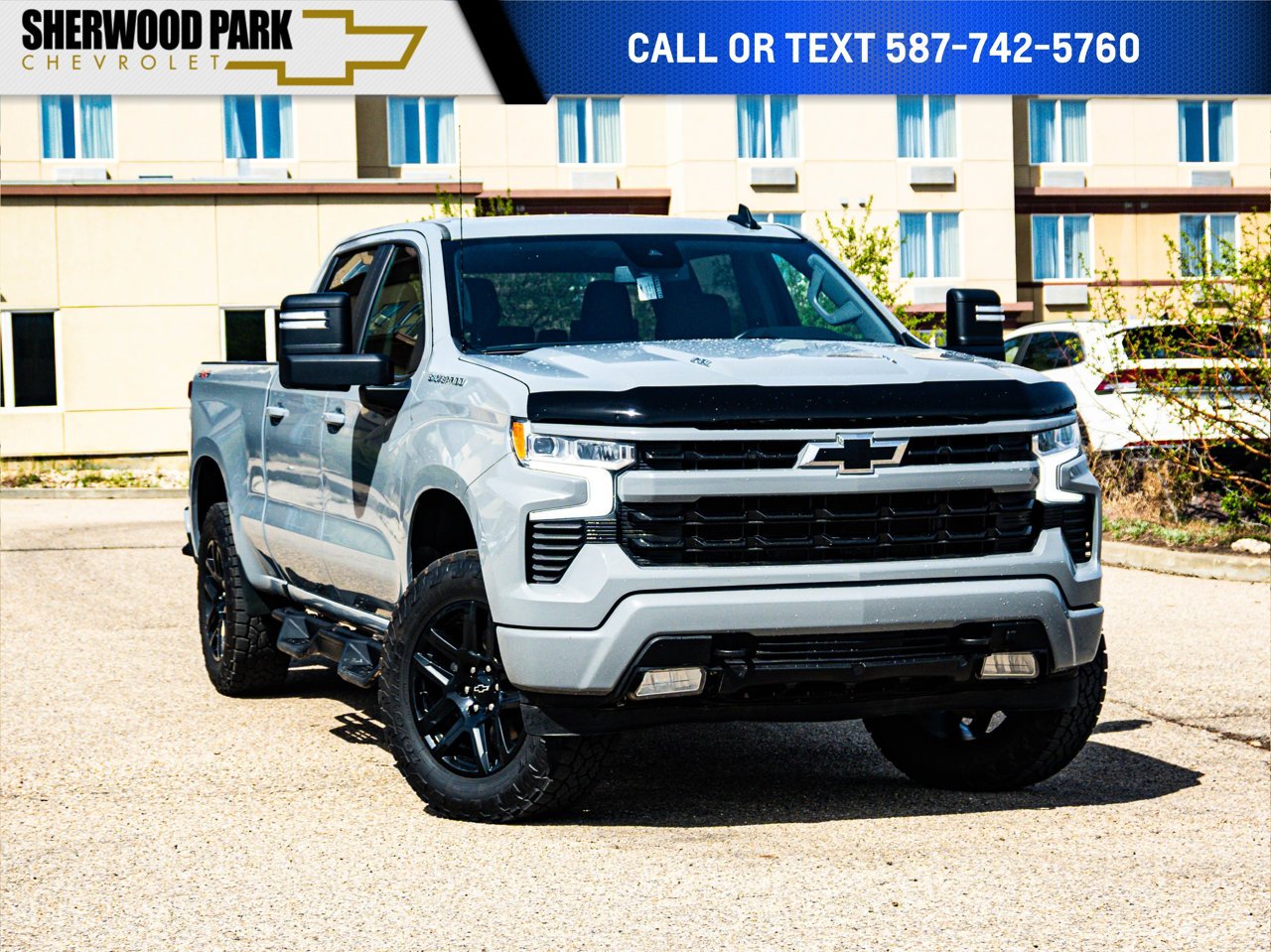 2024 Chevrolet Silverado 1500 4WD Crew Cab 147 RST Grey Sherwood Park - photo #0