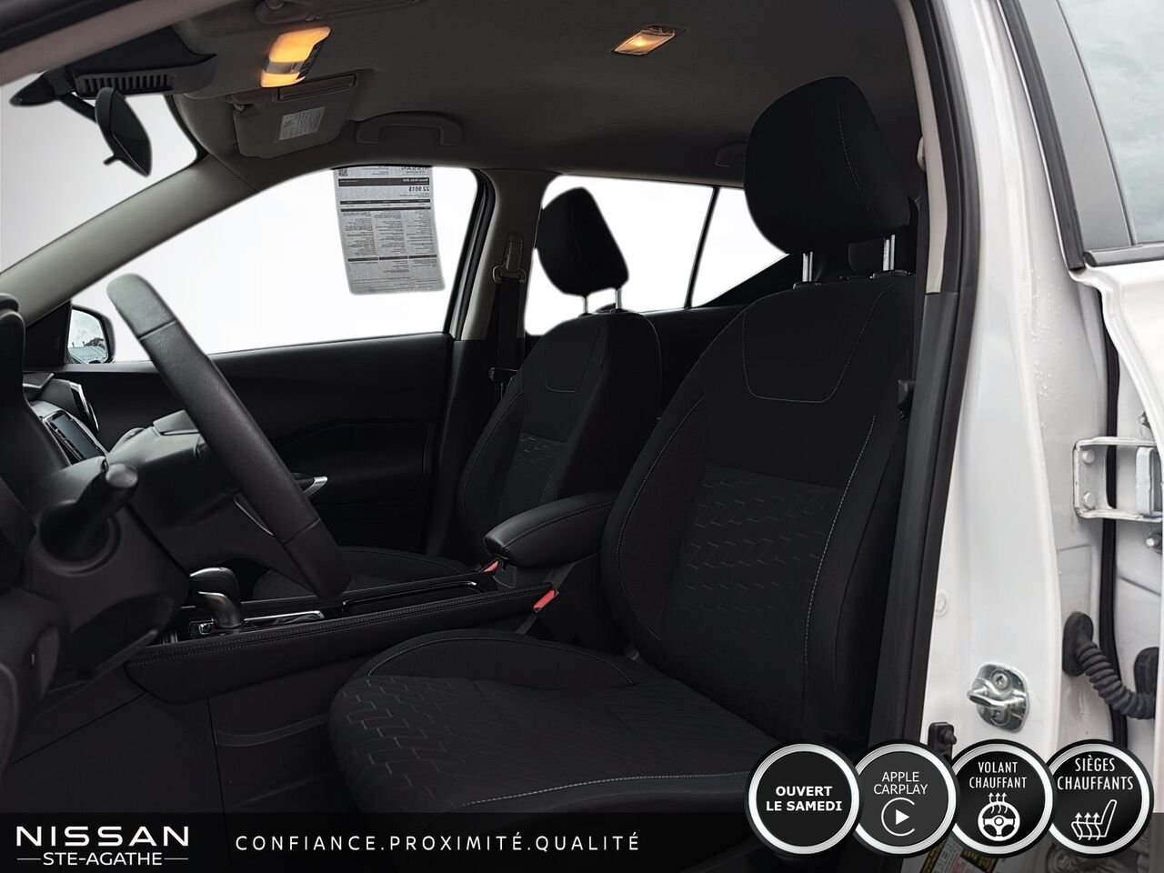 2024 Nissan Kicks SV | BAS KILO | CARPLAY | UN SEUL PROPRIÉTAIRE White Saint-Jérôme - photo #7