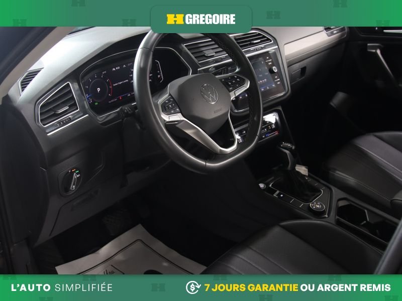 Volkswagen Tiguan 821714 | Comfortline AWD AUTO A/C MAGS CUIR CAM RECUL BLUET 2024 Noir Laval - photo #22