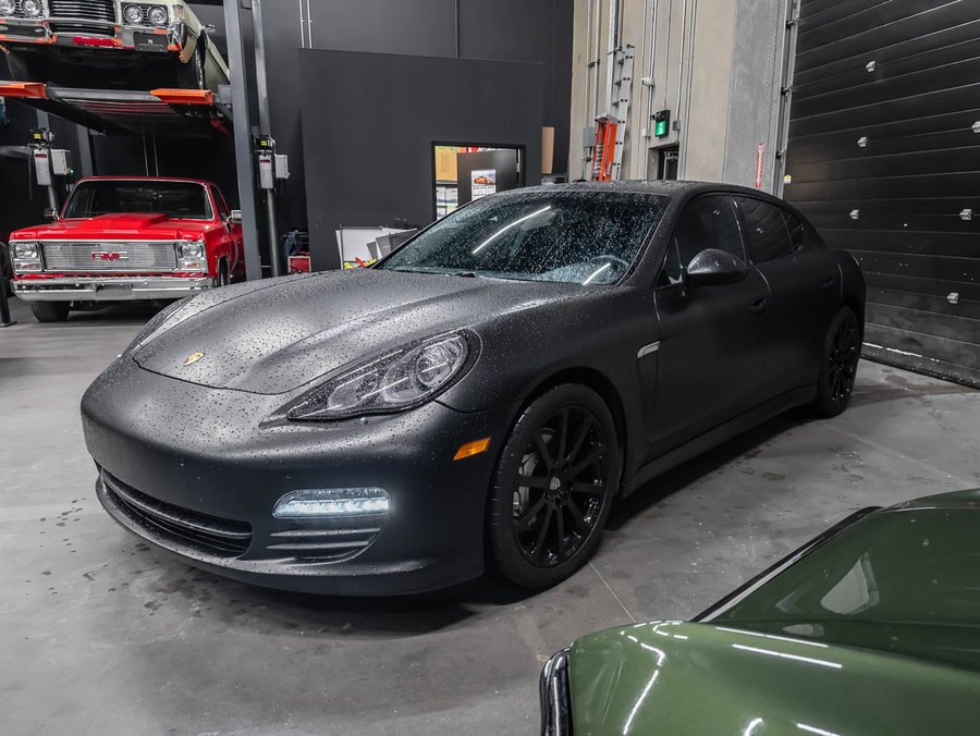 2010 Porsche Panamera 2010 Black