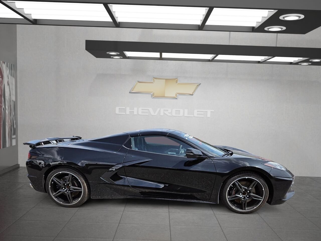 Chevrolet Corvette Stingray cabriolet 2 portes avec 2LT 2025 Noir Saint-Hyacinthe - photo #6