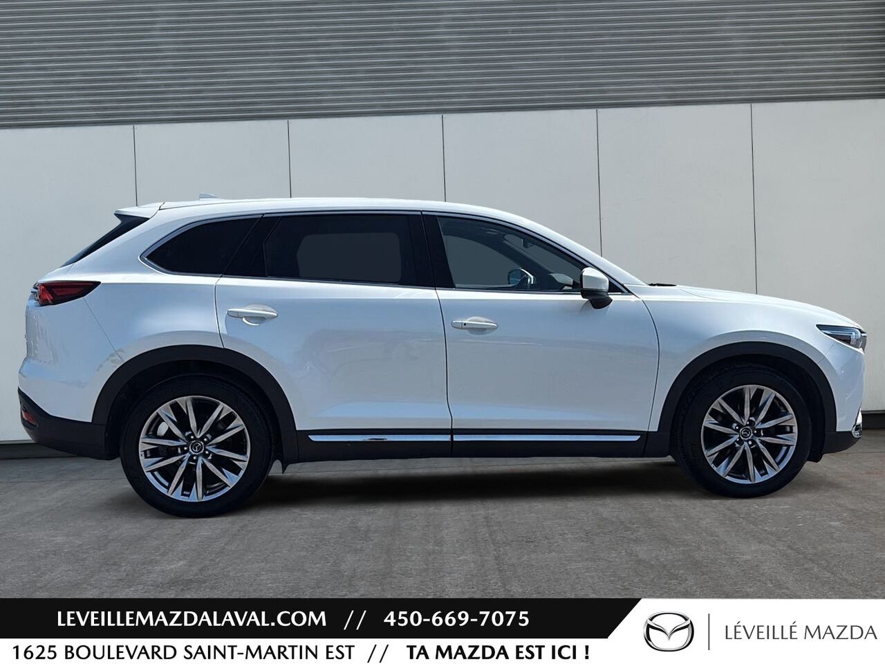 2018 Mazda CX-9 GT TI White Laval - photo #3