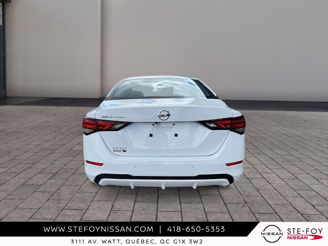 2022 Nissan Sentra S White Ste-Foy - photo #2