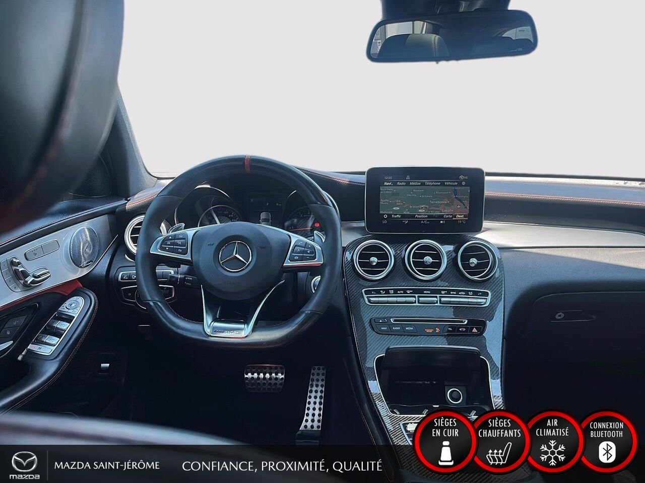 Mercedes-Benz GLC 2019 Blanc Saint-Jérôme - photo #25