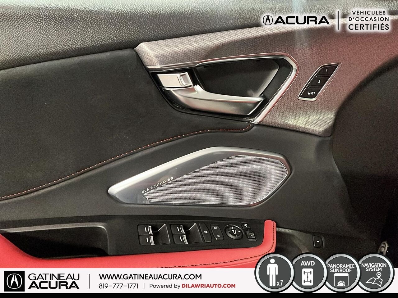 2023 Acura RDX A-Spec SH-AWD Black Gatineau - photo #24