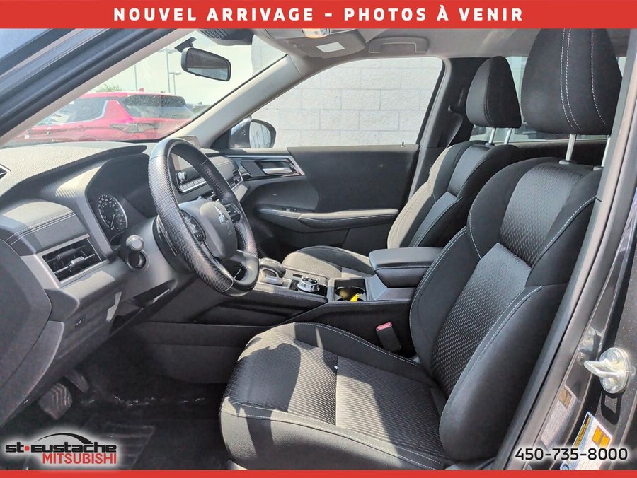2024 Mitsubishi Outlander ES S-AWC-BANC CHAUFFANT-CAMERA DE RECUL-CARPLAY/ANDROID AUTO Silver
