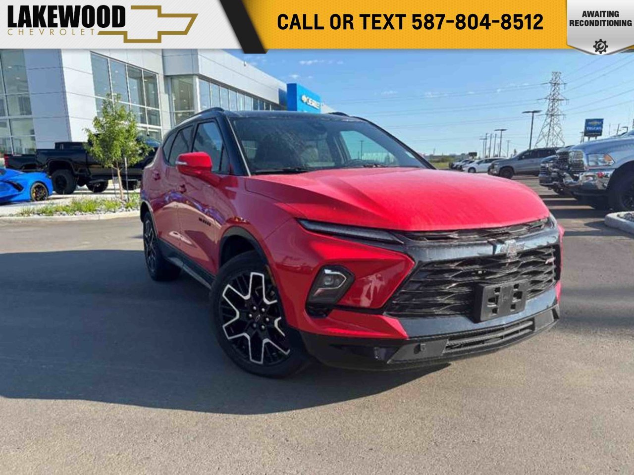 2024 Chevrolet Blazer AWD 4dr RS Red Sherwood Park - photo #0