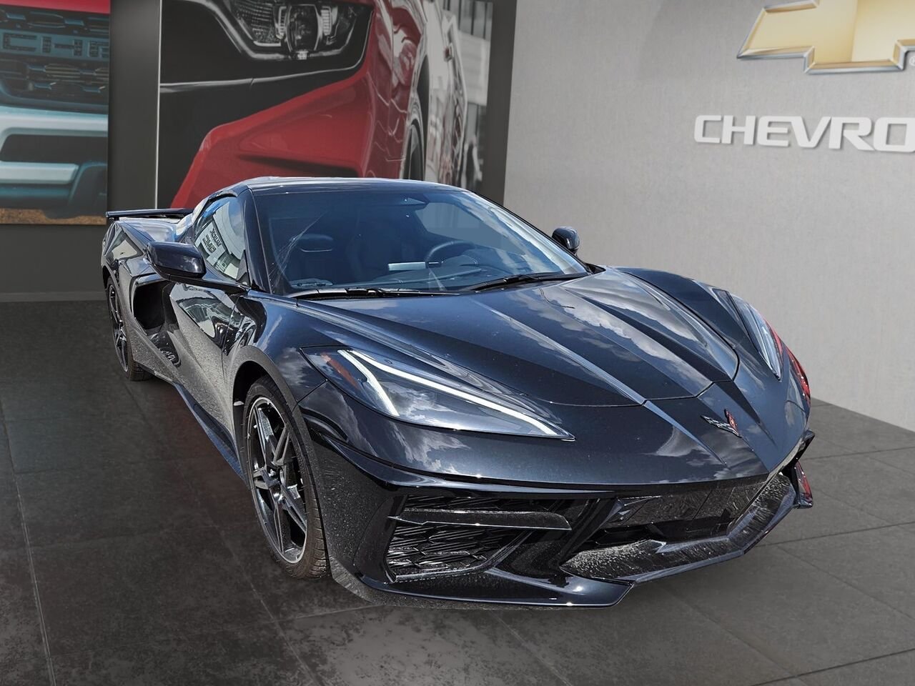 Chevrolet Corvette Stingray cabriolet 2 portes avec 2LT 2025 Noir Saint-Hyacinthe - photo #4