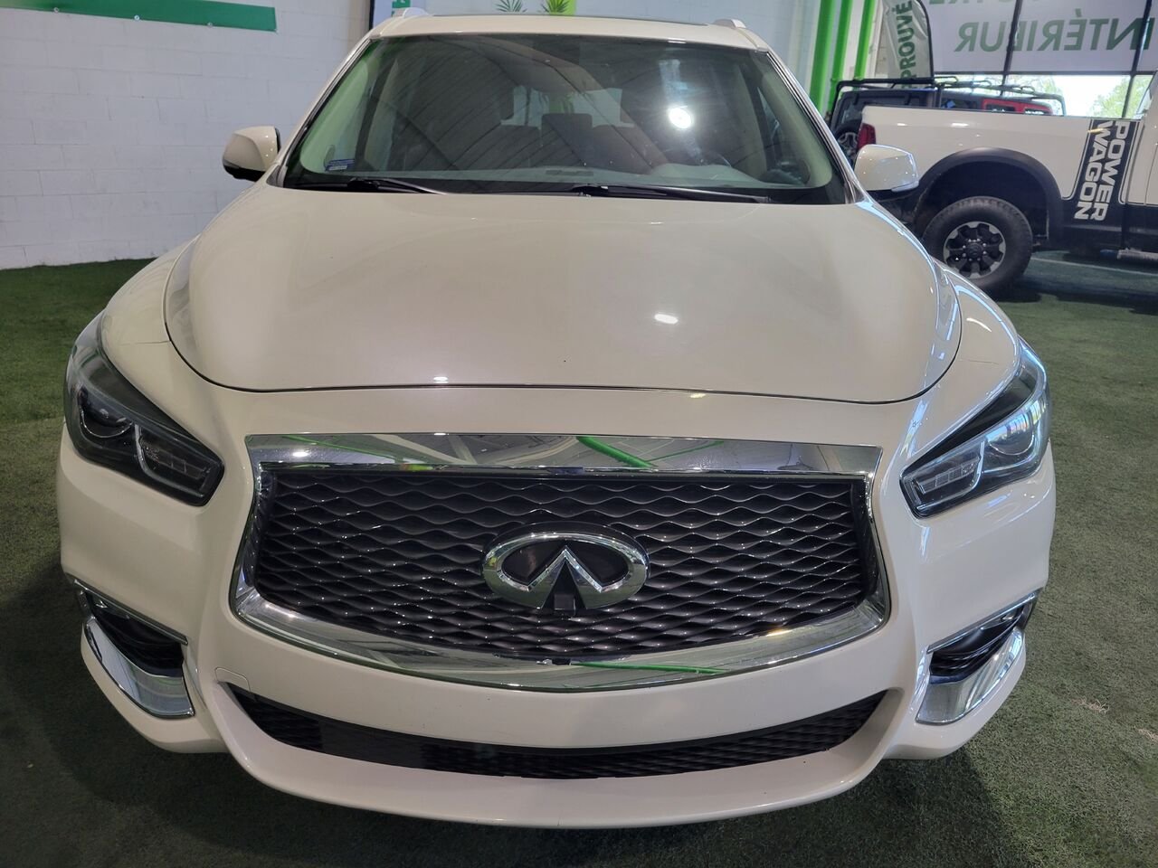 2017 INFINITI QX60 White  - photo #8