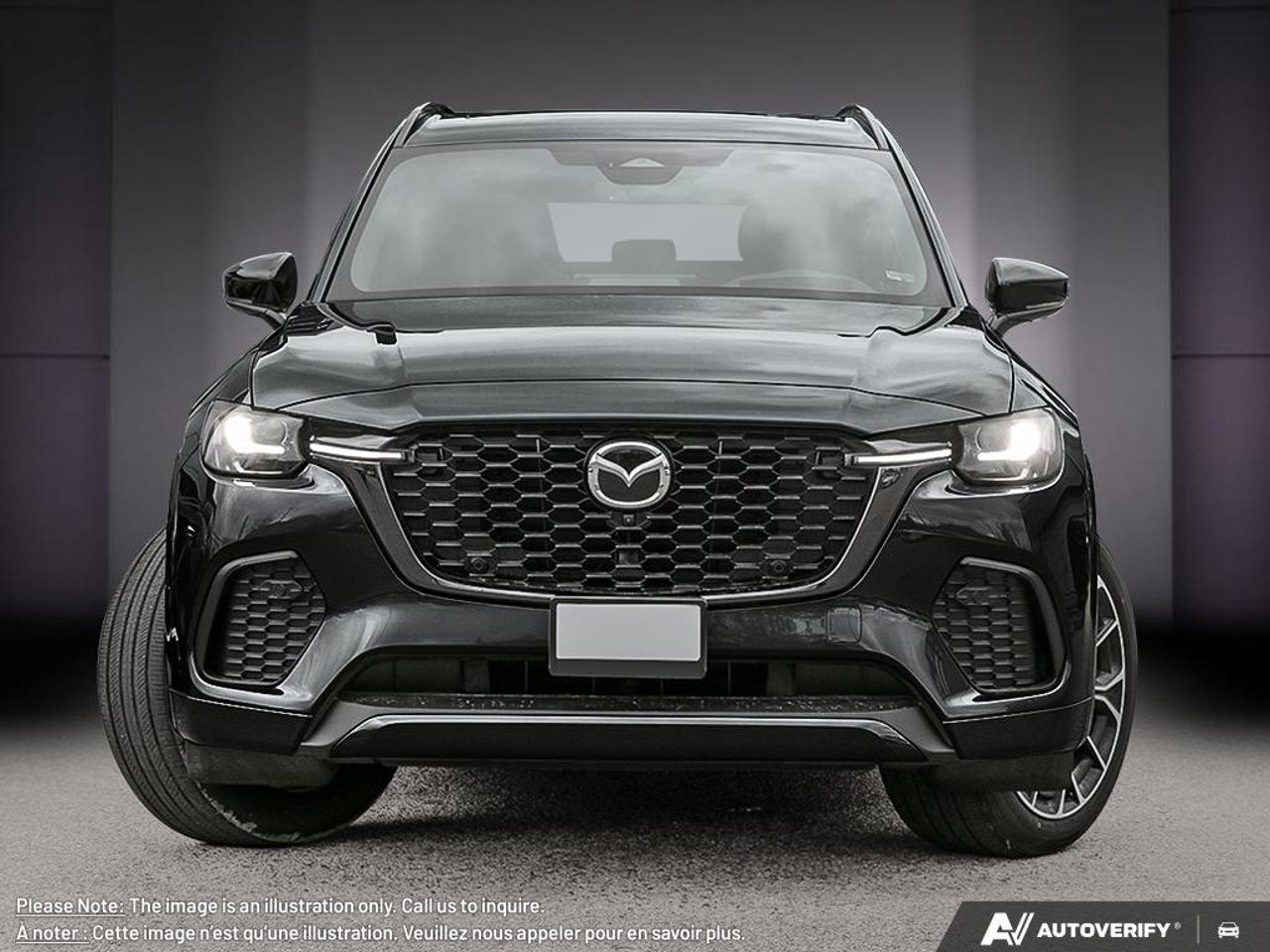 Mazda CX-70 hybride rechargeable JM3KJDHA3T1202587 2026 Noir de jais mica Mirabel - photo #1