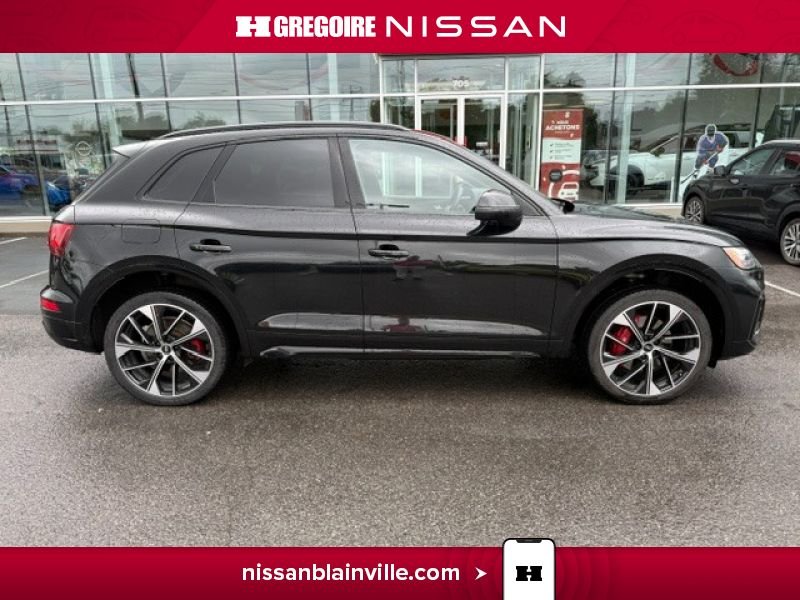 Audi SQ5 BI6248 | Progressiv SQ5 349HP TOIT PANO CUIR ROUGE 2022 Noir Laval - photo #15