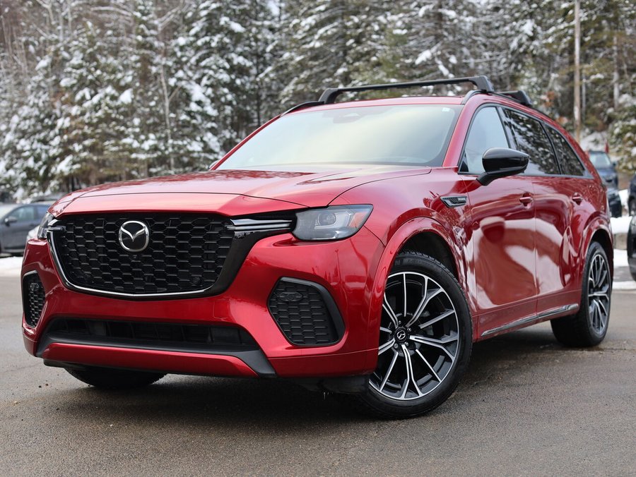 Mazda CX-70 hybride léger Signature, 5 passagers, Mode hybride, awd, Toit ouvrant pano, Sièges à fonction mémoire, Sièges 2025 Rouge