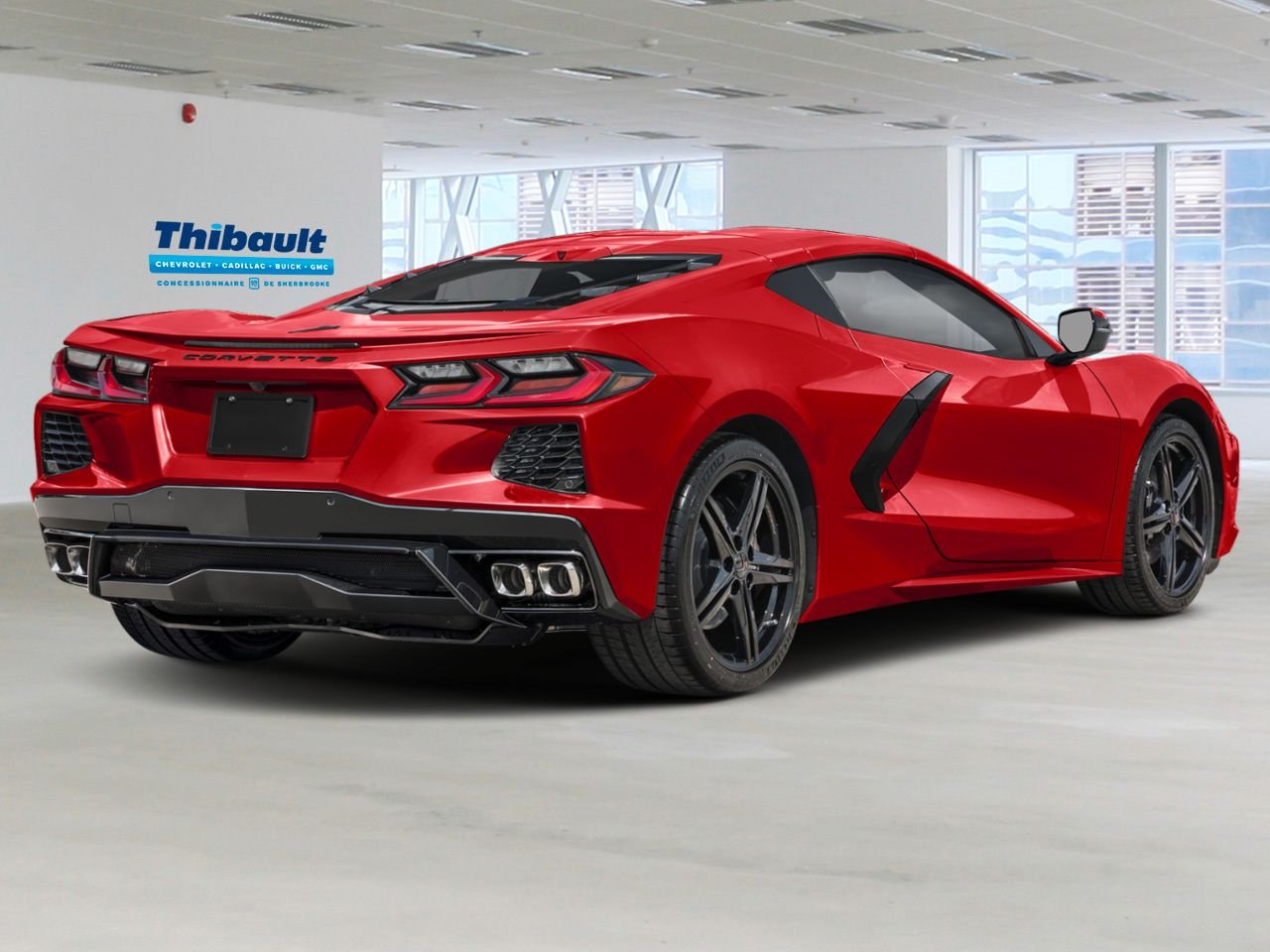 2026 CHEVROLET Corvette Stingray coupé 2 portes avec 2LT TORCH RED Sherbrooke - photo #1