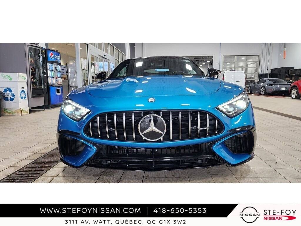 2023 Mercedes-Benz SL-Class AMG SL 63 Roadster IMPECCABLE COMME NEUF Blue Ste-Foy - photo #1