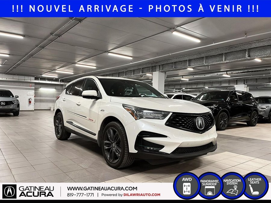 Acura RDX *** CLEAN CARFAX + BAS KILOMÉTRAGE *** 2019 Blanc