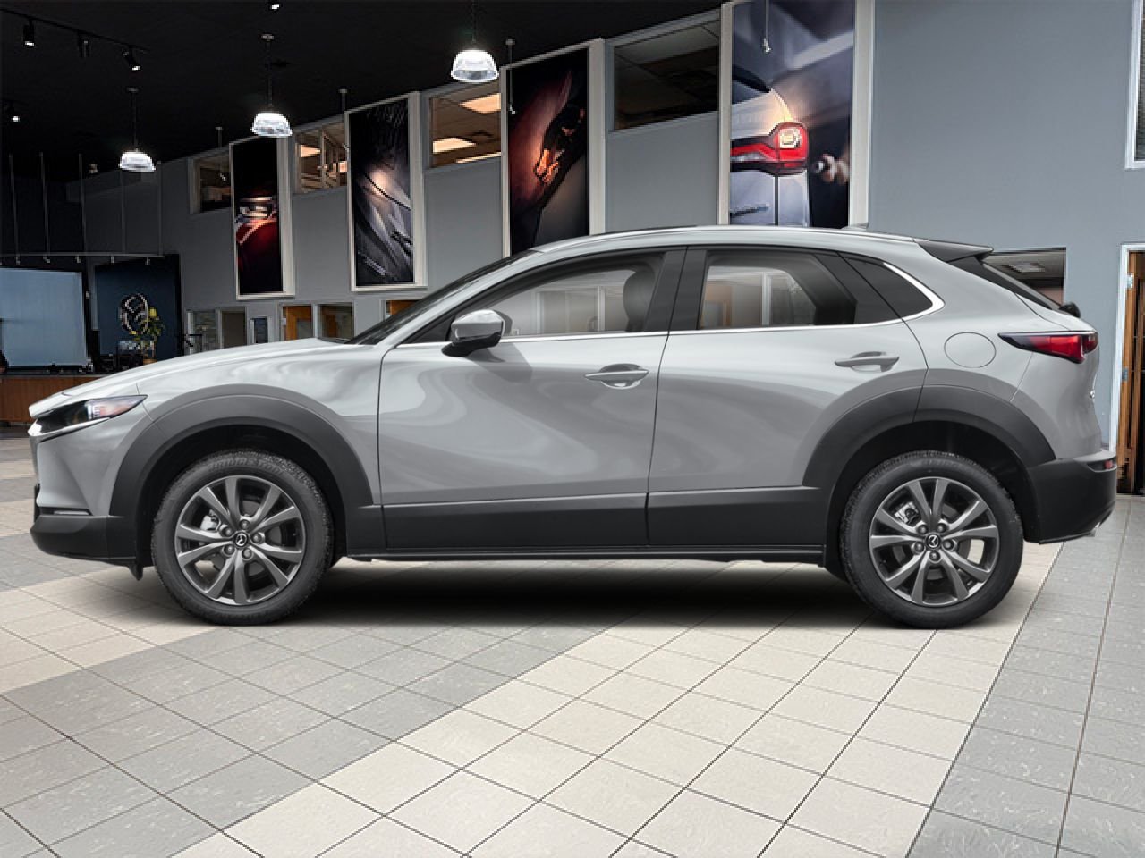 2026 MAZDA CX-30 Aero Grey Metallic Notre-Dame-des-Prairies - photo #2