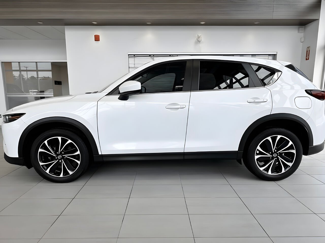 MAZDA CX-5 2025 Blanc rhodium métallisé Notre-Dame-des-Prairies - photo #2