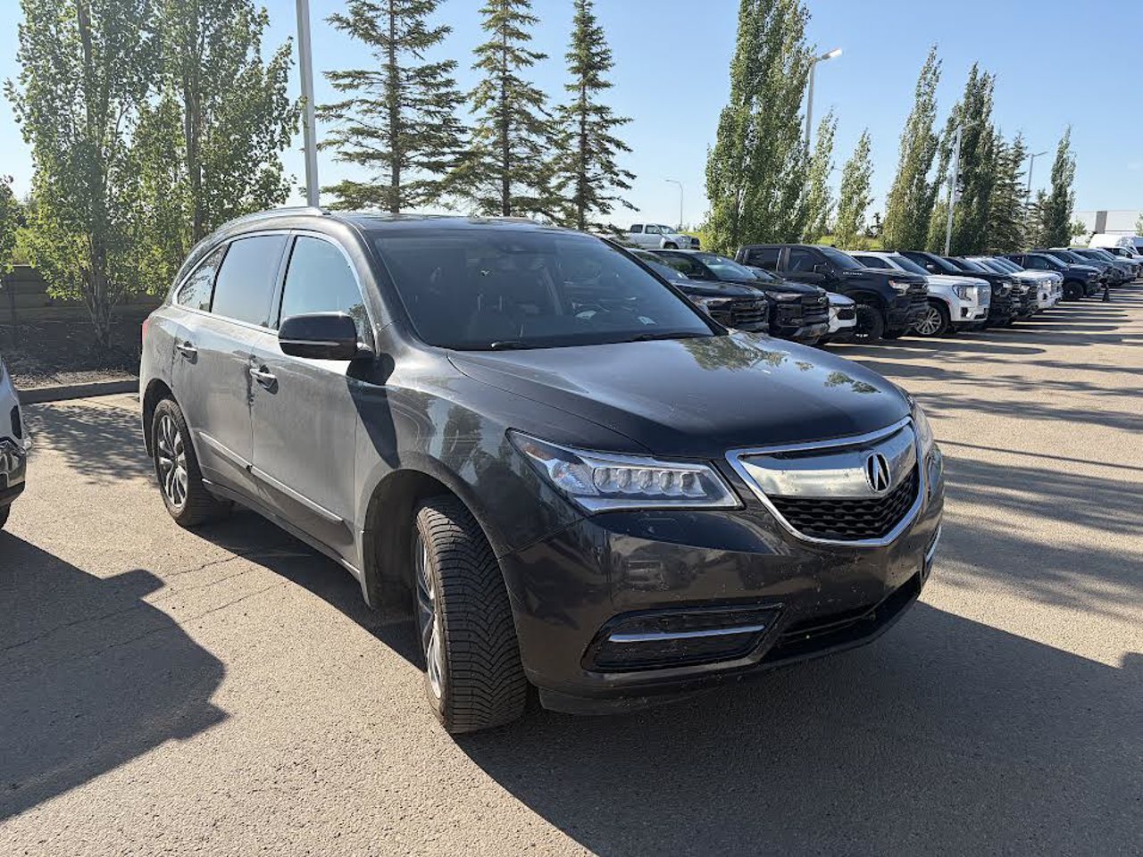 2016 Acura MDX SH-AWD 4dr Nav Pkg Grey Sherwood Park - photo #1