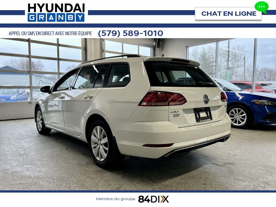 Volkswagen Golf SportWagen 2018 2018 Blanc