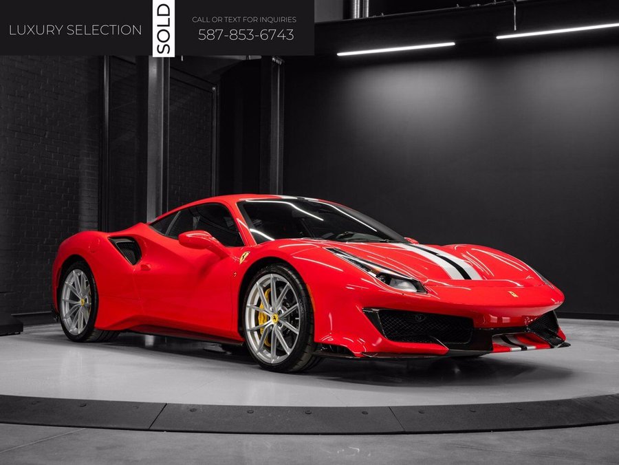 2020 Ferrari 488 Pista 2020 Red