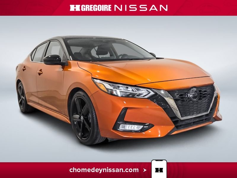 Nissan Sentra CL6942 | SR * Mag * Toit * Caméra * Cuir à partir 2.99% 2022 Orange Laval - photo #0