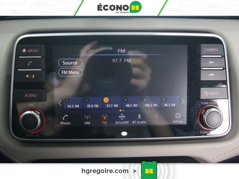 Nissan Versa 821484 | SV AUTO GR ÉLEC A/C BLUETOOTH CAMÉRA MAGS 2021 Blanc Laval - photo #9