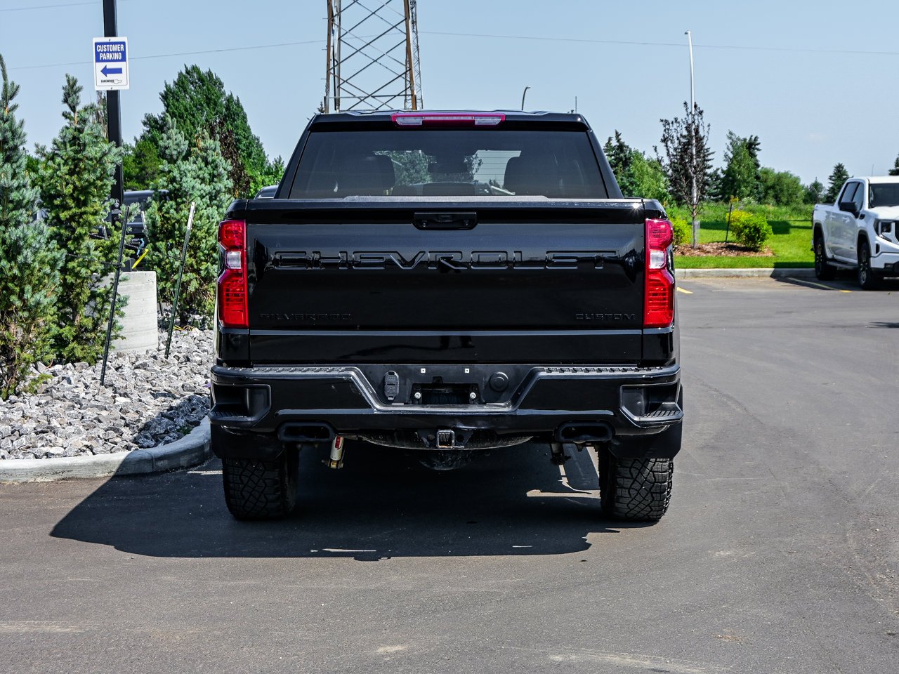 2024 Chevrolet Silverado 1500 4WD Crew Cab 147 Custom Trail Boss Black Sherwood Park - photo #22