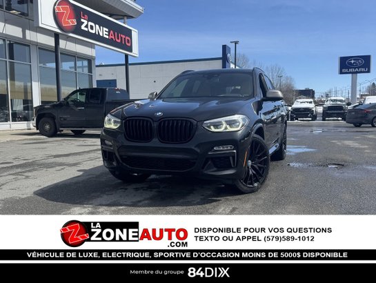 BMW X3 M40i 2018 2018 Noir