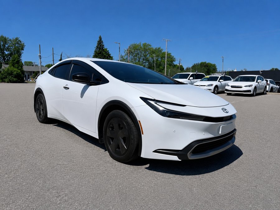 Toyota Prius hybride branchable 2025 2025 Blanc